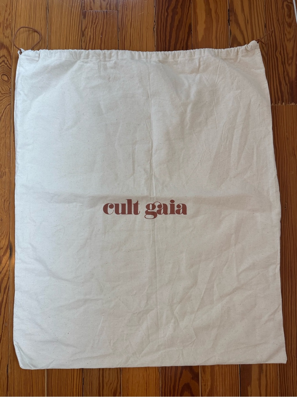 Cult Gaia Cream Dust Bag